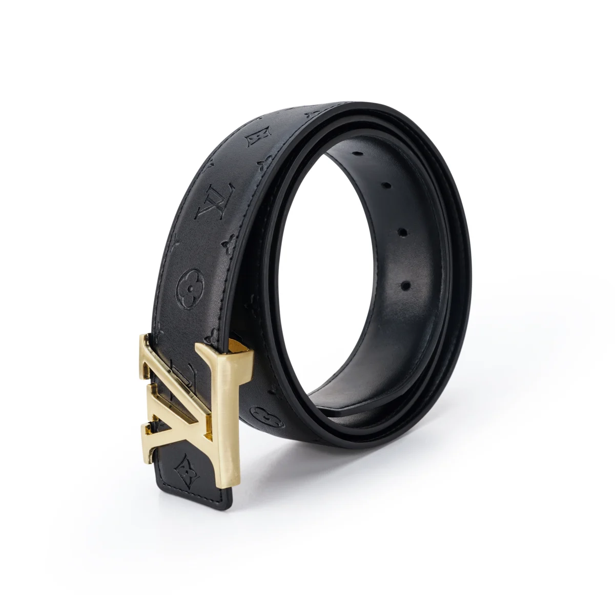 Elegant Black Leather Belt – Premium Craftsmanship - Image 1
