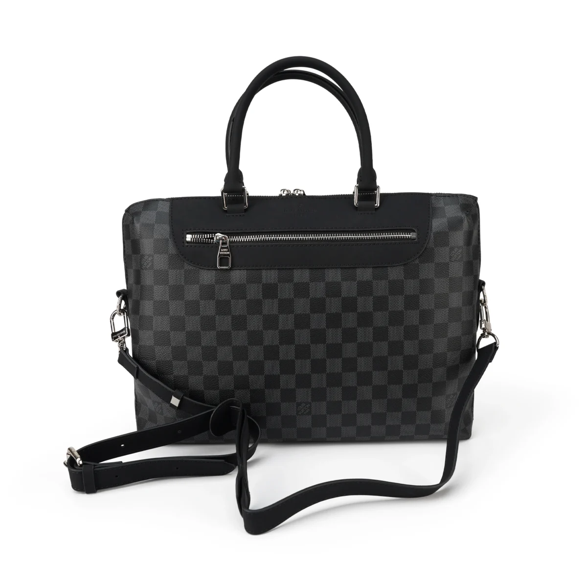 Premium Checkered Business Bag – Sleek & Professional - Image 1